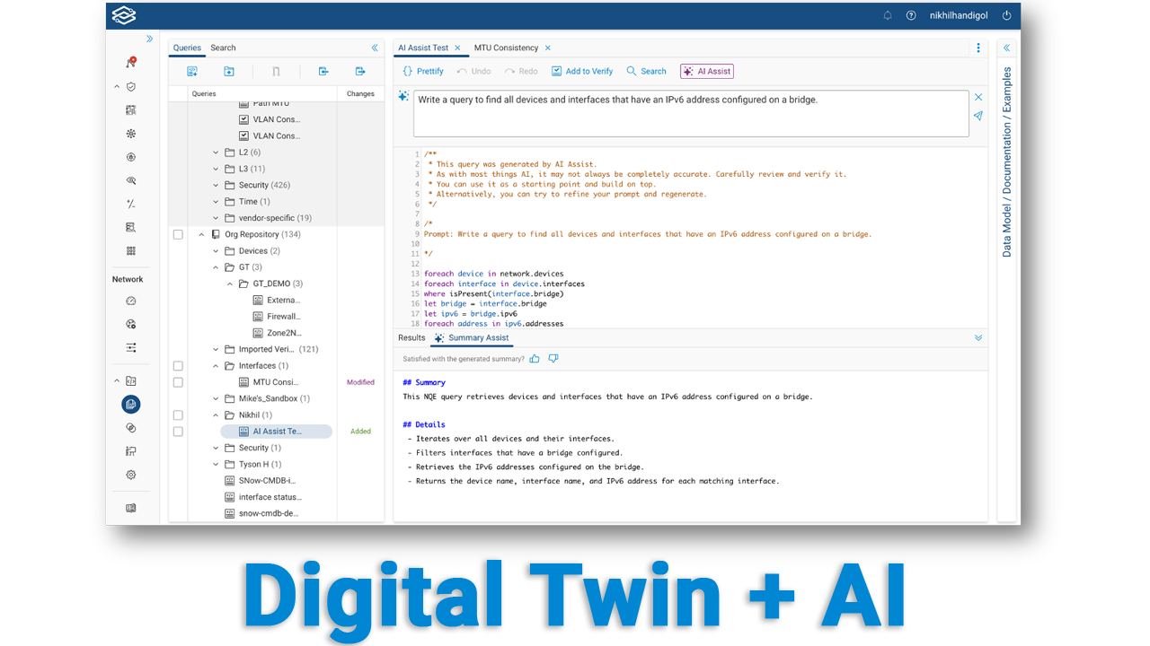 Forward Networks delivers first generative AI powered feature