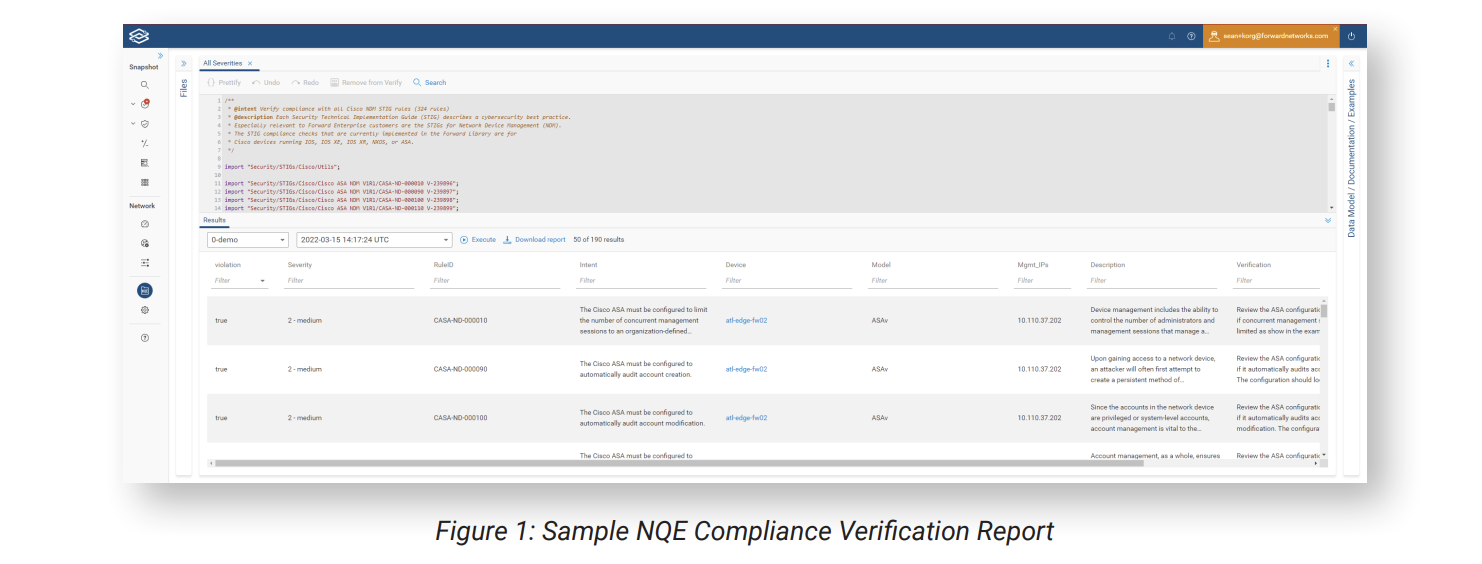 Forward Enterprise Interface