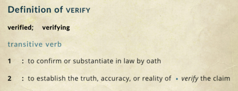 Seeking Truth in Networking: From Testing To Verification