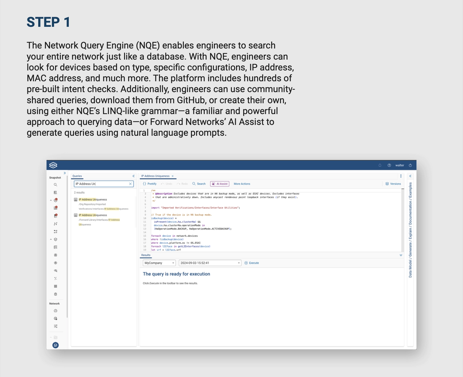Continuous Network Security Compliance Monitoring Use Case Step 1