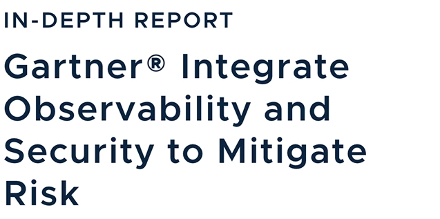 Gartner Integrate Observability