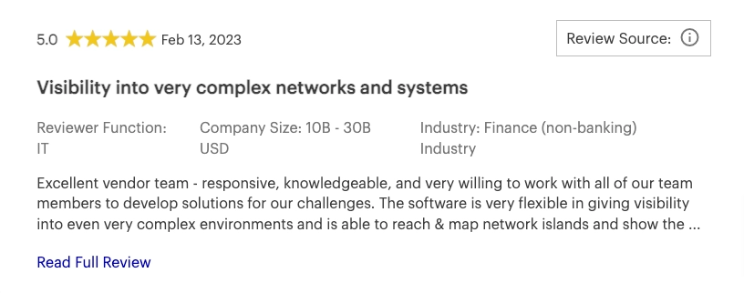 gartner testimonial 1