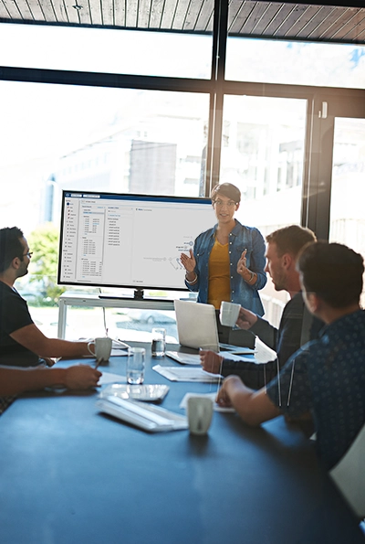 people in conference room