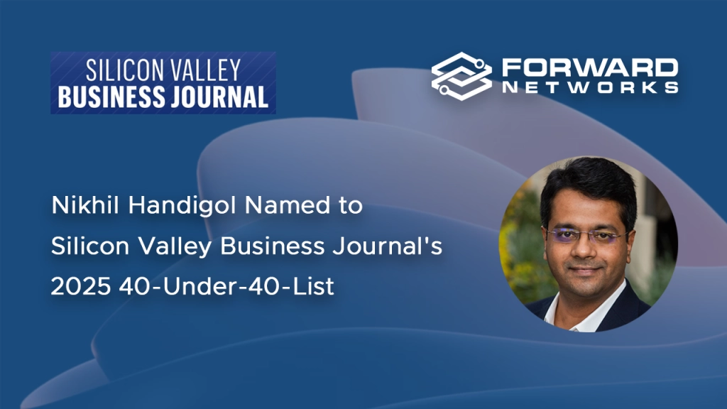 Nikhil Handigol - 40-under-40 in Silicon Valley