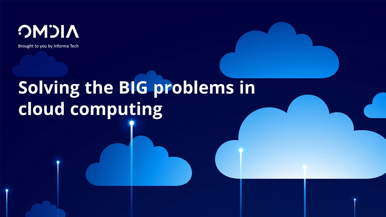Solving the BIG problems in cloud computing