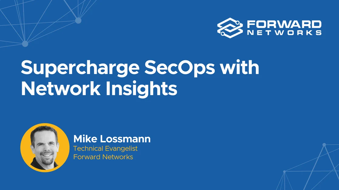 Supercharge SecOps Webinar