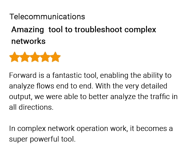 Amazing  tool to troubleshoot complex networks